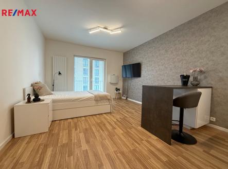 Obývací pokoj + kk | Prodej bytu, 1+kk, 34 m²