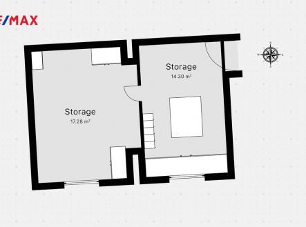 Půdorys 1.PP | Prodej bytu, 3+1, 126 m²