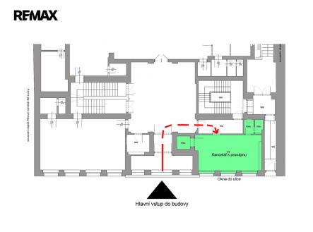 louny-sporitelna-1np-schema.jpg | Pronájem - kanceláře, 31 m²