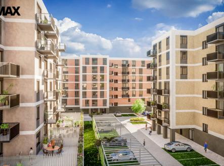 Vizualizace | Prodej bytu, 1+kk, 80 m²