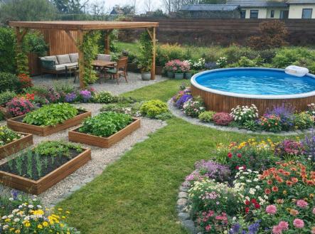 vizualizace | Prodej - pozemek, zahrada, 578 m²