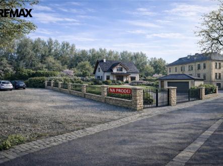 vizualizace stavby na pozemku | Prodej - pozemek pro komerční výstavbu, 811 m²
