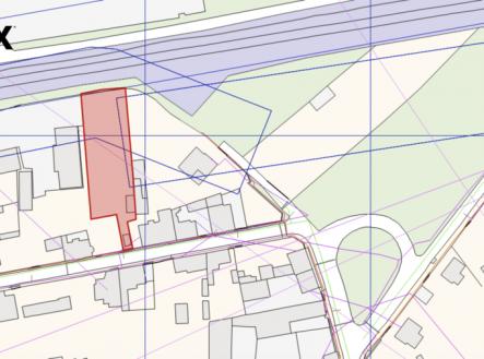 Mapa sítí | Prodej - pozemek pro bydlení, 1 194 m²
