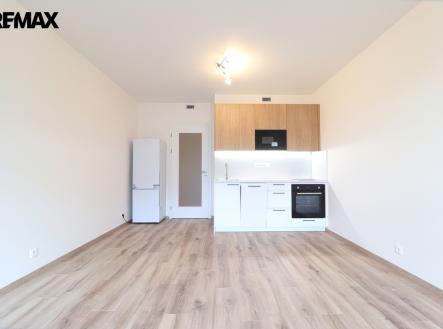 Obývací pokoj + kk | Pronájem bytu, 1+kk, 35 m²