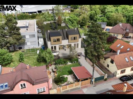 Vizualizace dvojdům | Prodej - pozemek pro bydlení, 597 m²