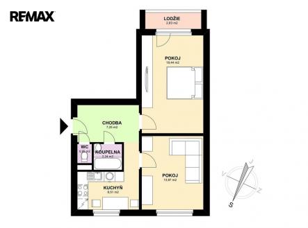 evropska-schema-1.jpg | Pronájem bytu, 2+1, 54 m²