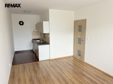 Obývací pokoj s kuchyní | Pronájem bytu, 2+kk, 45 m²