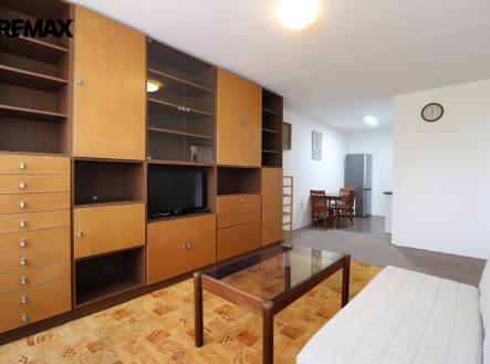 Obývací pokoj + kk | Pronájem bytu, 3+kk, 62 m²