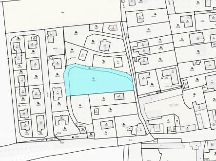 Katastrální mapa | Pronájem - pozemek pro bydlení, 2 729 m²