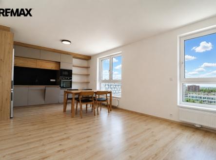 Obývací pokoj + kk | Pronájem bytu, 2+kk, 59 m²