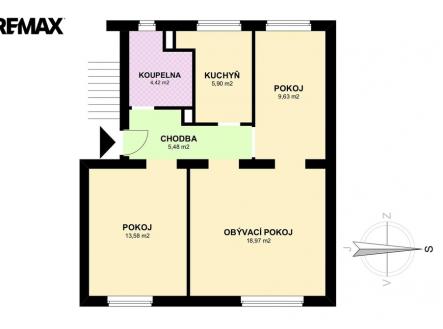 drinov-schema-1.jpg | Prodej bytu, 3+1, 84 m²