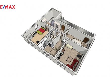 Prodej bytu, 3+1, 136 m²