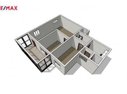 Pronájem - skladovací prostor, 58 m²