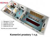Pronájem - skladovací prostor, 120 m²