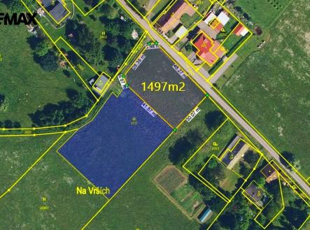 1497m2-vyrez.jpg | Prodej - pozemek pro bydlení, 1 497 m²
