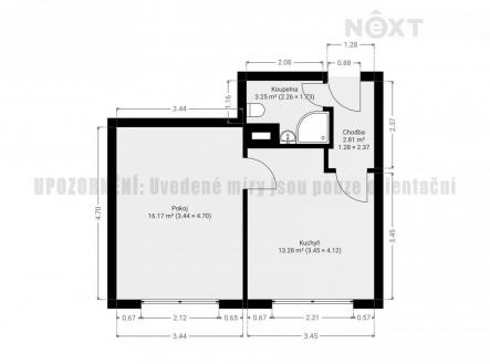 Prodej bytu, 1+1, 37 m²