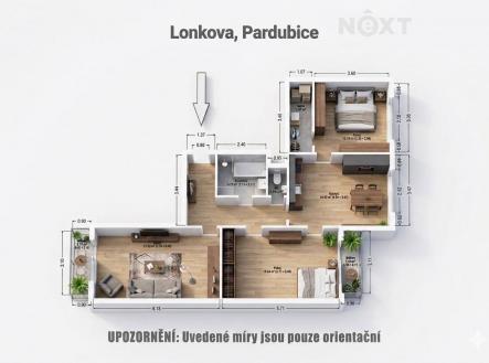 Prodej bytu, 3+1, 101 m²