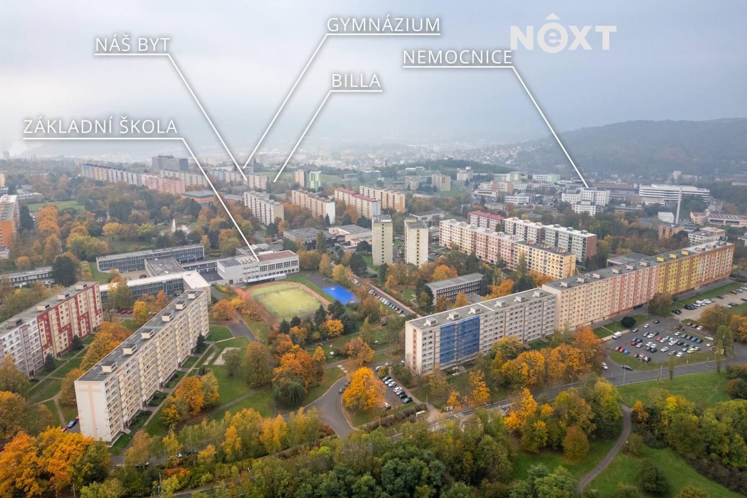 Prodej byt 2+1, 63㎡|Ústecký kraj, Ústí nad Labem, Ústí nad Labem-Severní Terasa, Severní Terasa, Lad