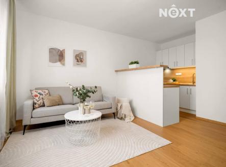 Pronájem bytu, 2+kk, 42 m²