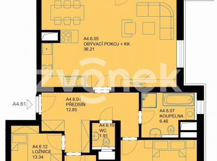 Obrázek k zakázce č.: 706646 | Prodej bytu, 4+kk, 121 m²