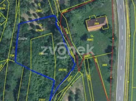 Mapka web nová | Prodej - pozemek pro komerční výstavbu, 2 441 m²