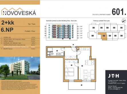 Prodej bytu, 2+kk, 61 m²