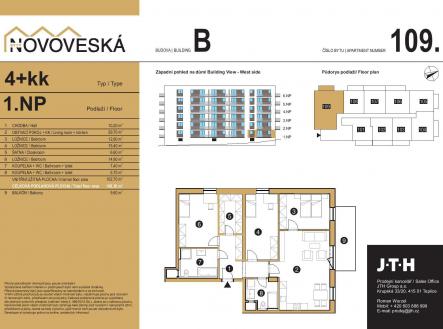 Prodej bytu, 4+kk, 117 m²