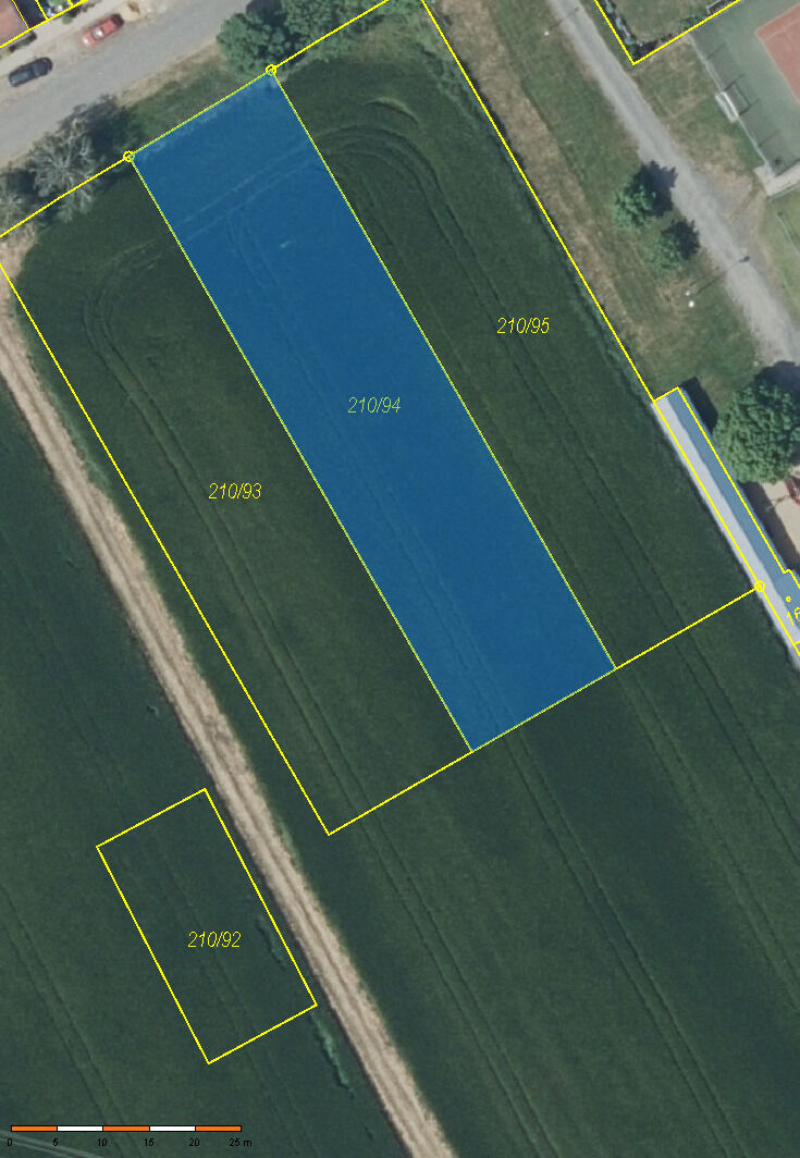 Prodej stavební parcely Lukavec - 1 345 m²