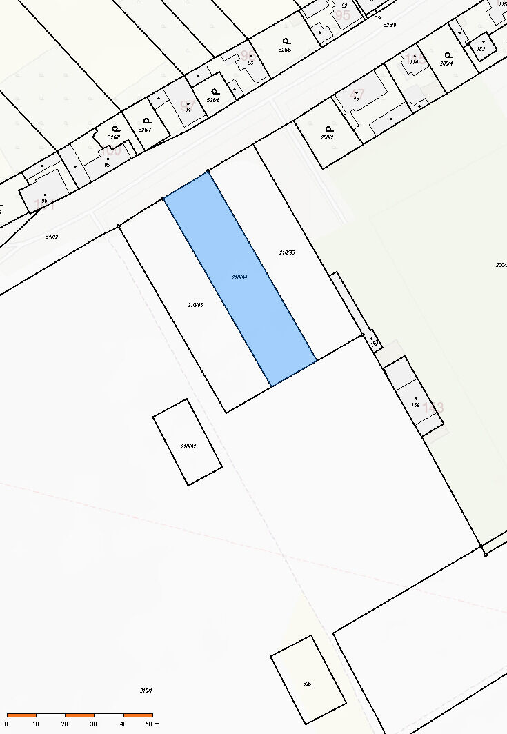 Prodej stavební parcely Lukavec - 1 345 m²