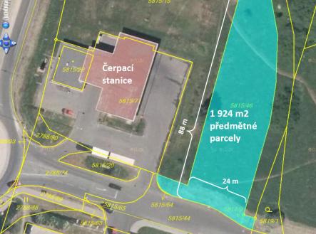 Prodej - pozemek pro komerční výstavbu, 1 924 m²