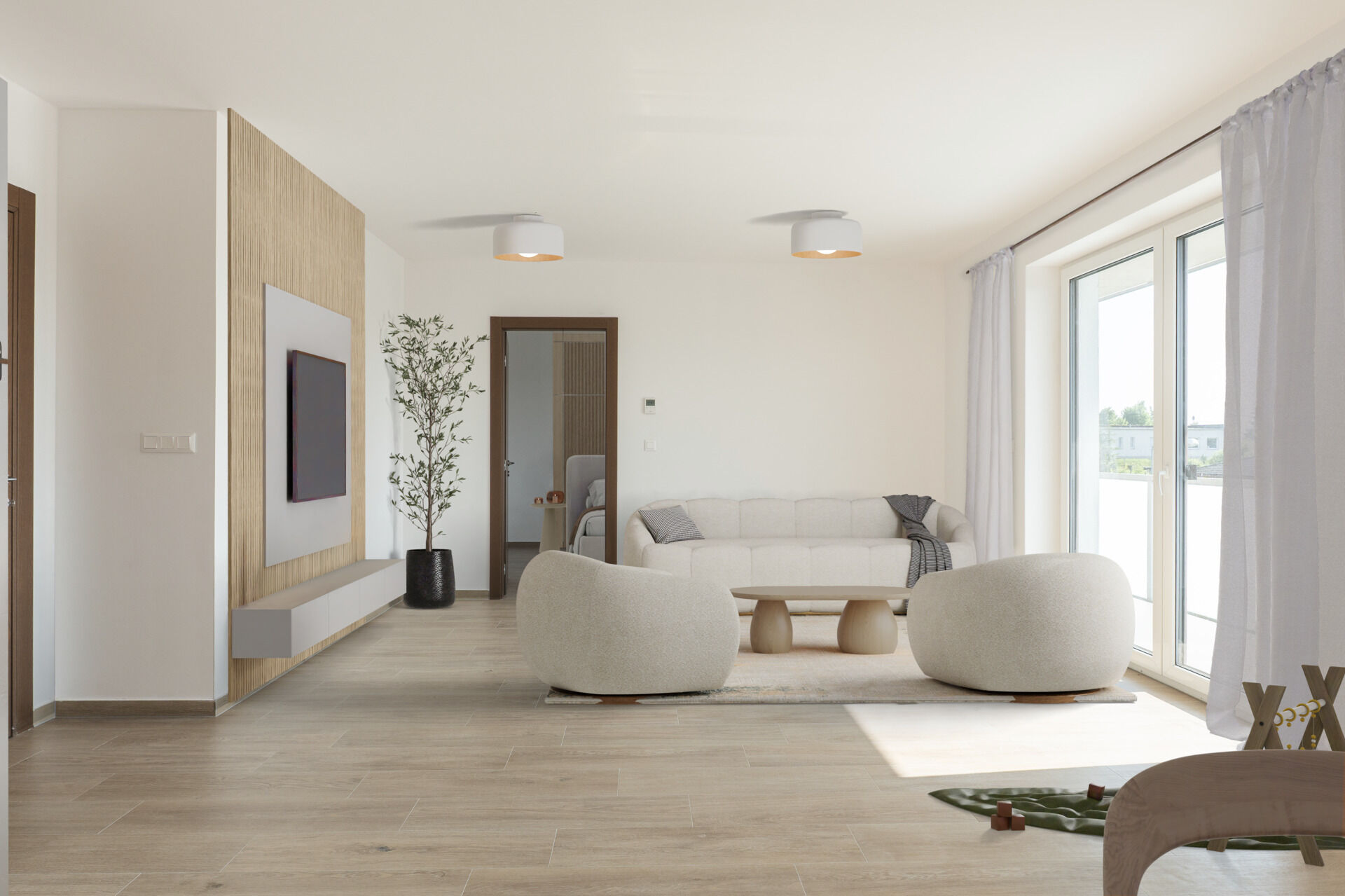 Byt 3+kk o velikosti 82 m²