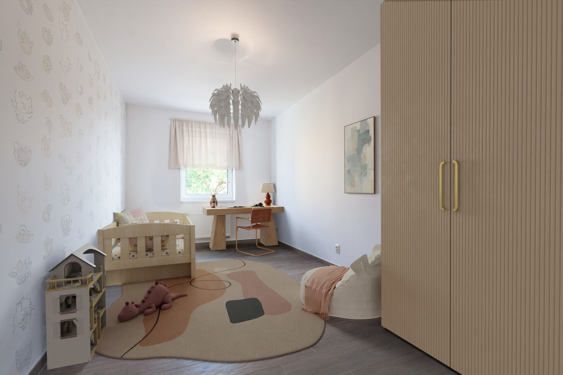 Byt 3+kk o velikosti 82 m²