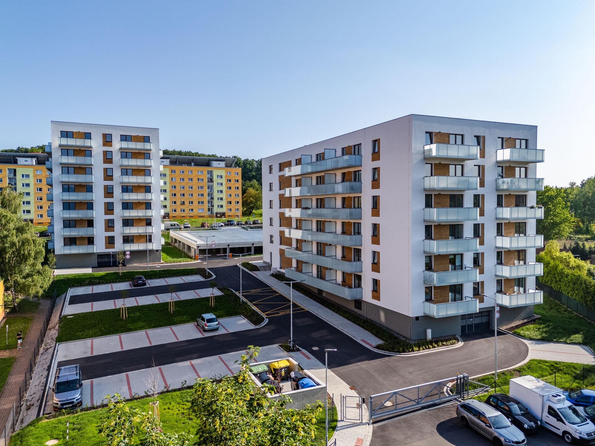 Pronájem bytu 2 + kk v Teplicích s balkonem