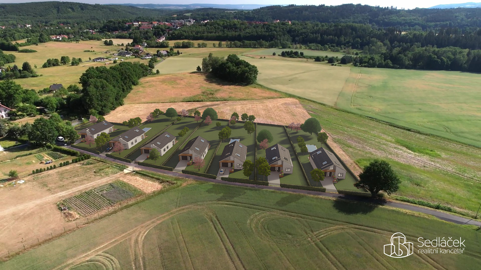 Pozemky pro výstavbu rodinných domů v Odravě - Dobroších