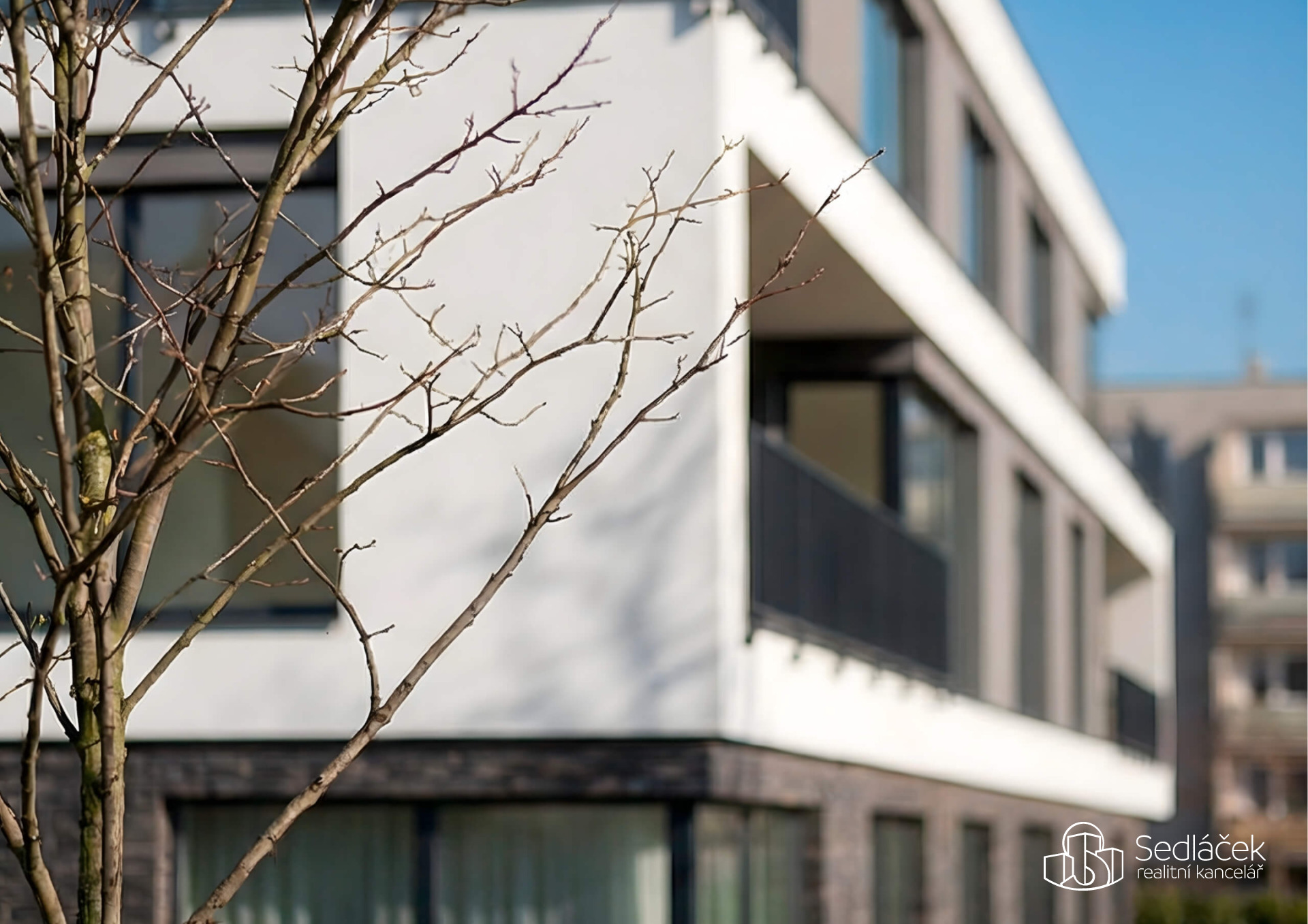 Prodej bytu 2+kk s předzahrádkou – Rezidence Cikorka, Praha – Modřany