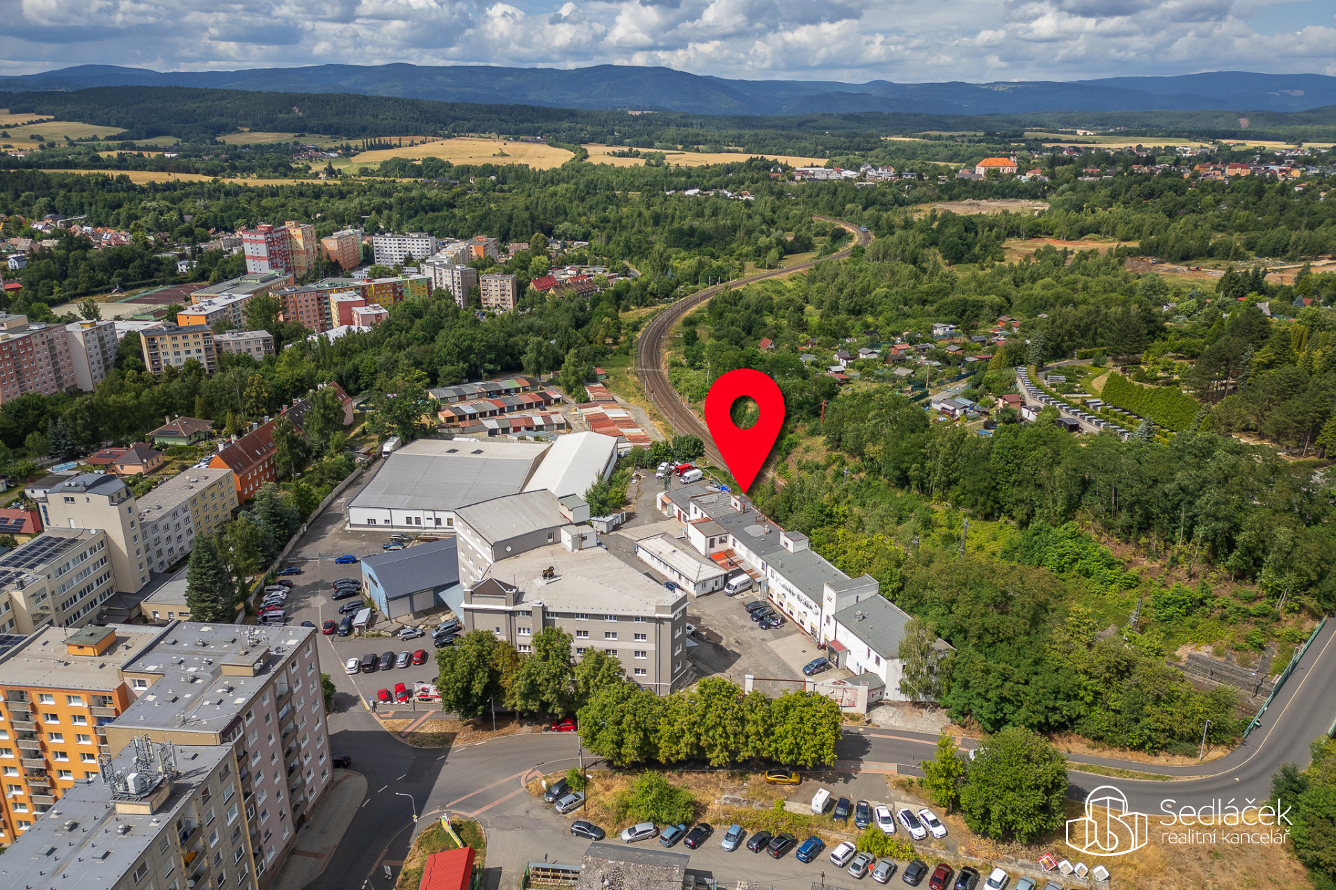 Výrobní a skladový objekt – Karlovy Vary, Rybáře