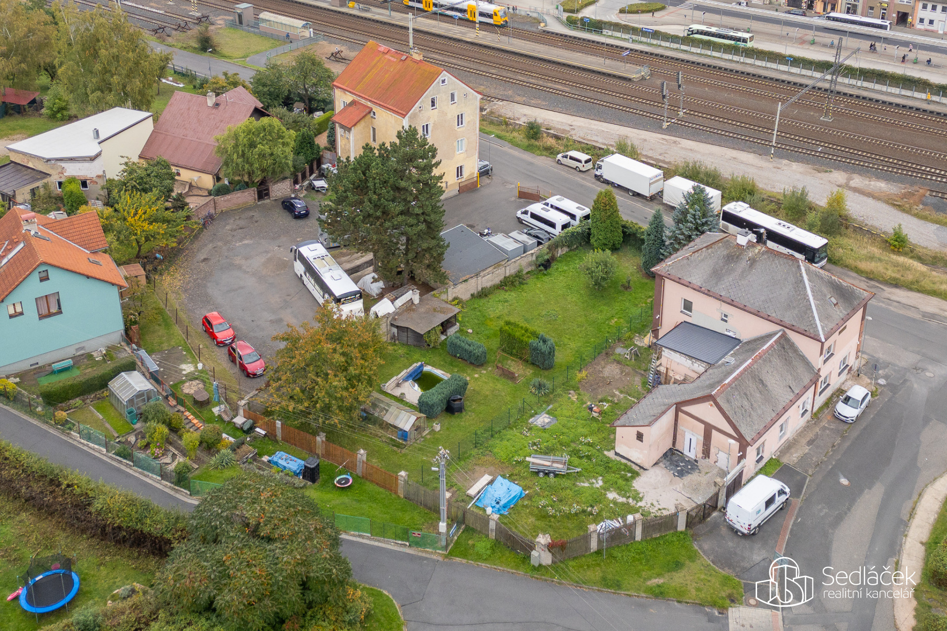 Prodej stavebního pozemku 710 m² – Šenvert, Sokolov