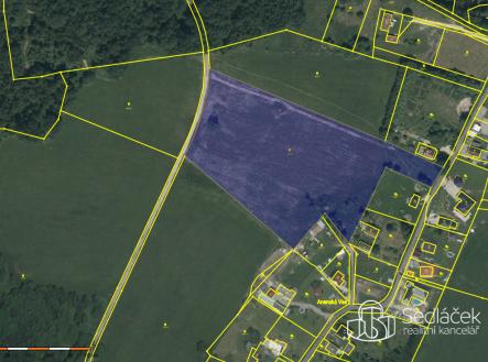 Prodej - pozemek, zemědělská půda, 20 262 m²