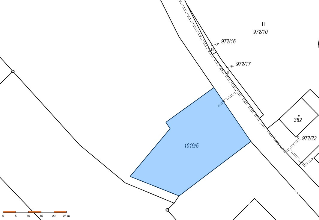 Pozemek 990 m² určený k bydlení,  Krásná u Kraslic
