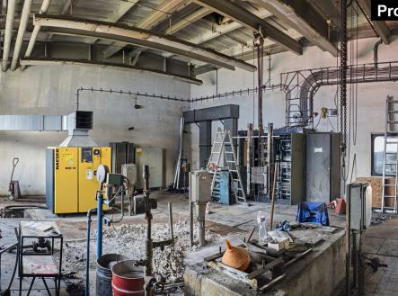 Pronájem - skladovací prostor, 635 m²