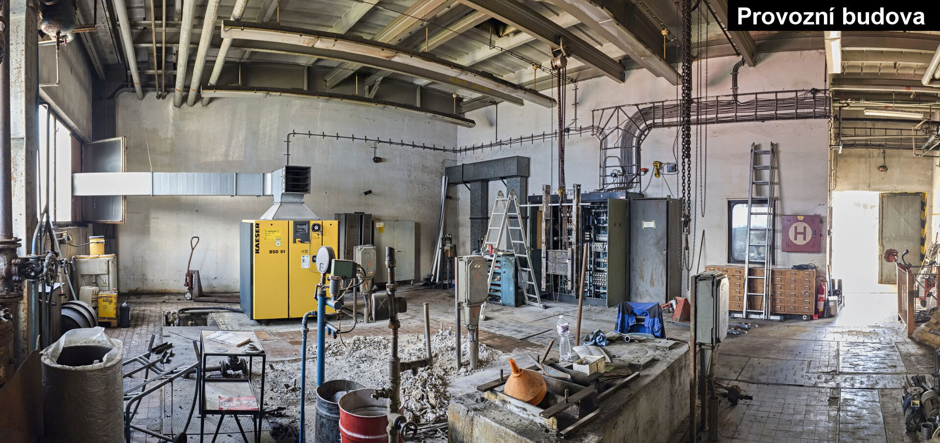 Různé skladové a výrobní plochy v areálu NOVÝ ELTON v Novém Městě nad Metují