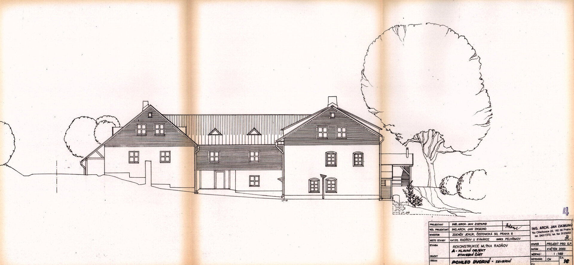 Areál Radňovského mlýna s rybníkem Hájek a lesním pozemkem - celkem 83.424 m2