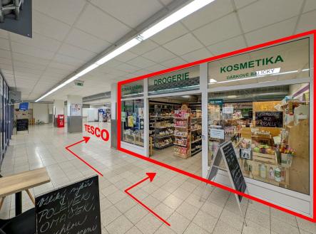 Pronájem - obchodní prostor, 35 m²