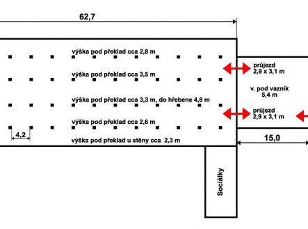 Pronájem - skladovací prostor