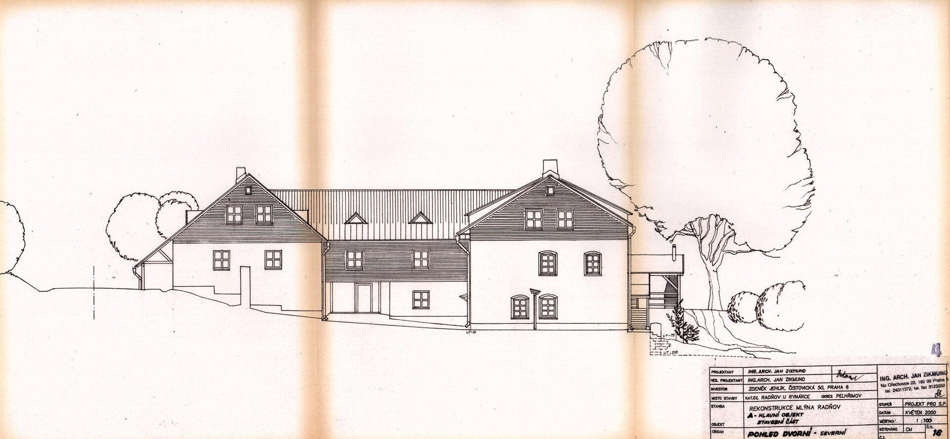 Areál Radňovského mlýna s rybníkem Hájek a lesním pozemkem - celkem 83.424 m2