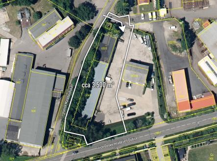Prodej - pozemek pro komerční výstavbu, 3 500 m²