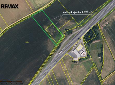 Prodej - pozemek, zemědělská půda, 7 076 m² obrázek