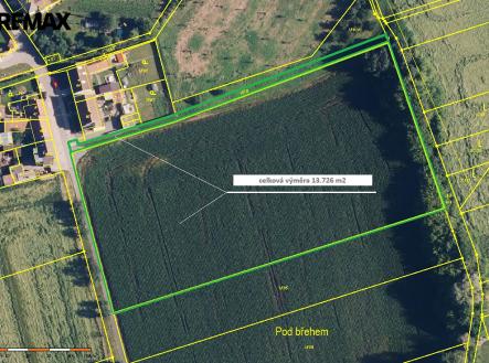 pozemek-bystrocice-zeruvky-celkova-vymera.jpg | Prodej - pozemek, zemědělská půda, 13 726 m²
