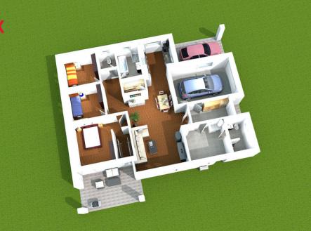 Prodej - pozemek pro bydlení, 2 100 m²