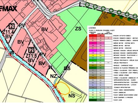 uzemni-plan-legenda.jpg | Prodej - zemědělský objekt, 7 638 m²